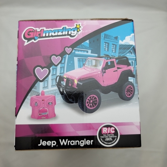 *FINAL PRICE* Girlmazing by Jada Toys R/C 2.4GHz Jeep Wrangler 1:16 Scale - Picture 5 of 6